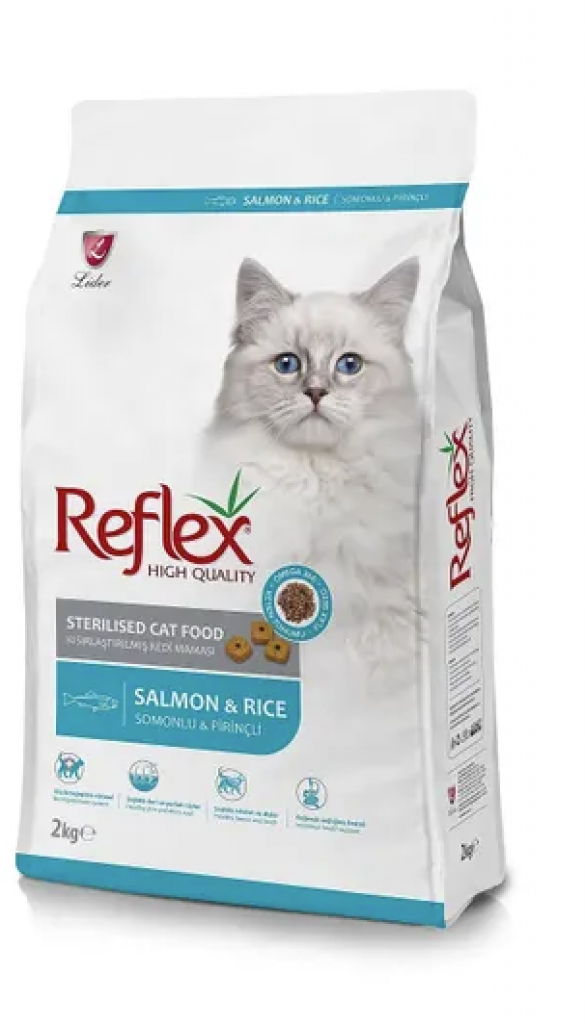 Reflex Somonlu & Pirinçli Kedi Maması 2KG Reflex Somonlu & Pirinçli Kedi Maması 2KG
