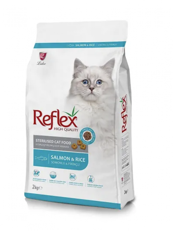Reflex Somonlu & Pirinçli Kedi Maması 2KG…