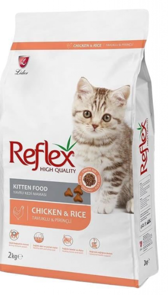 Reflex Tavuklu & Pirinçli 2KG Kedi Maması Reflex Tavuklu & Pirinçli 2KG Kedi Maması