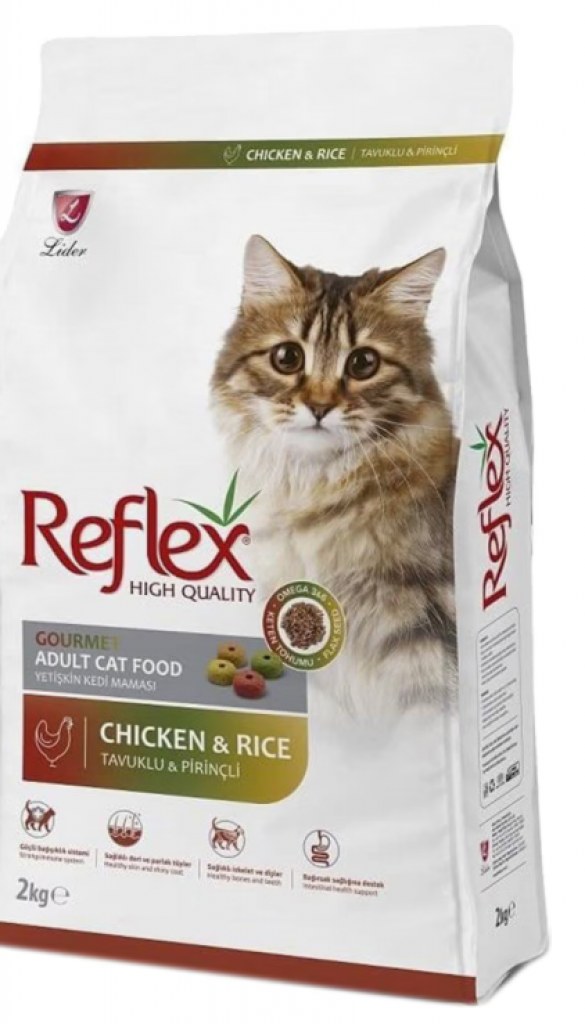Reflex Tavuklu & Prinçli 2KG Yetişkin Kedi Maması Reflex Tavuklu & Prinçli 2KG Yetişkin Kedi Maması