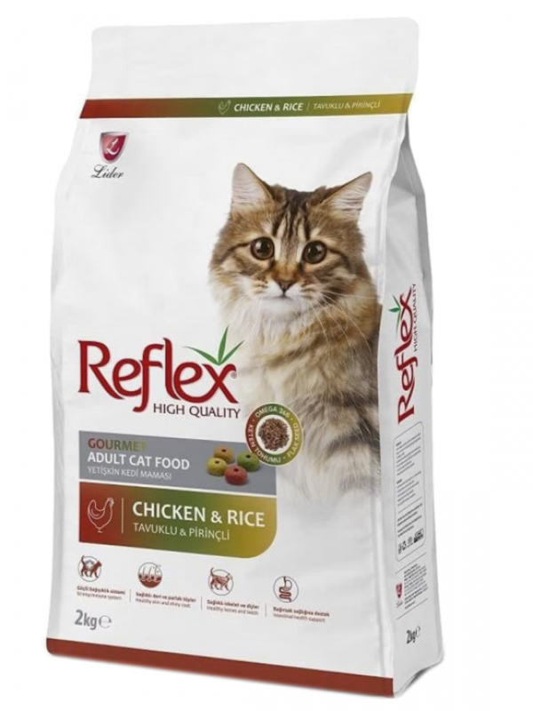 Reflex Tavuklu & Prinçli 2KG Yetişkin Kedi Maması …