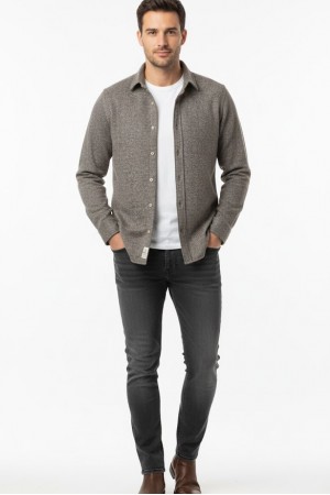 GÖMLEK .Gri. Beden L…