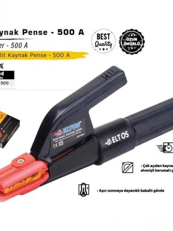 Eltos Bakalit Kaynak Pense 500A… Eltos Bakalit Kaynak Pense 500A…