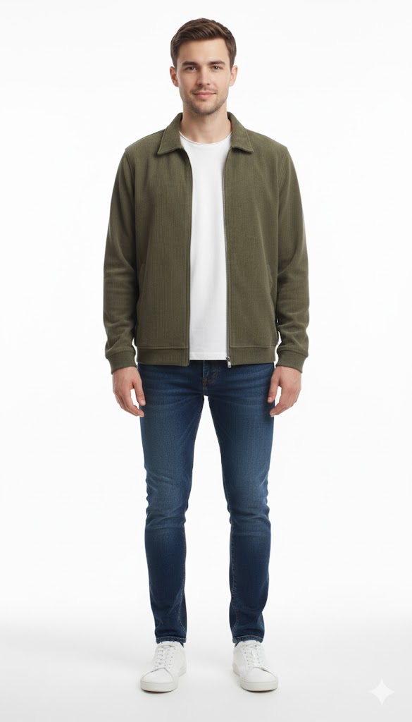 Markova Triko Hırka Haki Markova Triko Hırka Haki