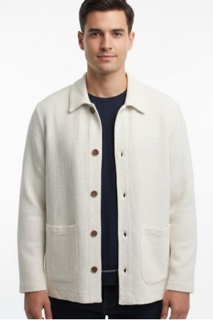 Wesley Triko Hırka Ekru… Wesley Triko Hırka Ekru…