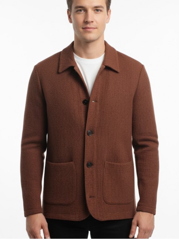 Wesley Triko Hırka Taba… Wesley Triko Hırka Taba…