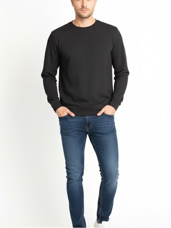 Markova Triko Çizgili Siyah… Markova Triko Çizgili Siyah…