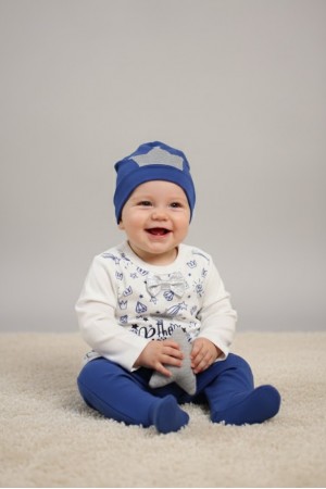 Imaj Kendinden Eldivenli 3'lü Takım Lacivert…