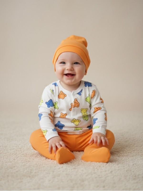 Imaj Kendinden Eldivenli 3'lü Takım Turuncu…