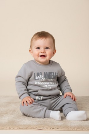 Clup Polo Kanguru Cepli 2'li Takım…