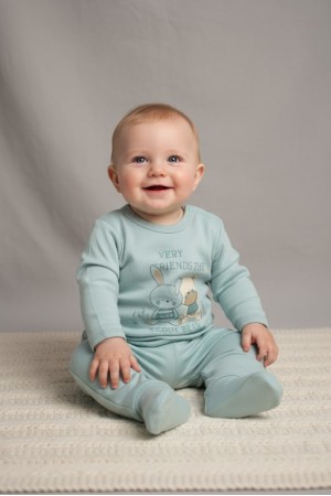 El Bebek Tavşanlı Patikli 2'li Set…