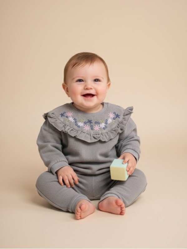 Baby Buu Yıldız Yaka Desenli (9 Ay)…