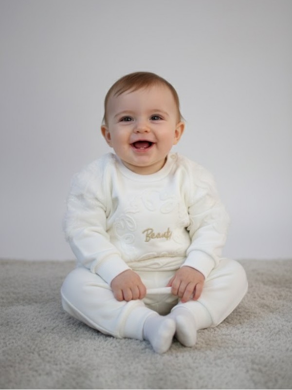 Pançiko Omuz Detaylı Beyaz (5 Yaş) …