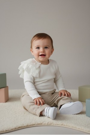 Zade Omuz Detay Ekru (8 Yaş)…