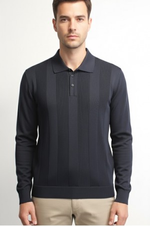 Triko Polo Yaka Lacivert… Triko Polo Yaka Lacivert…