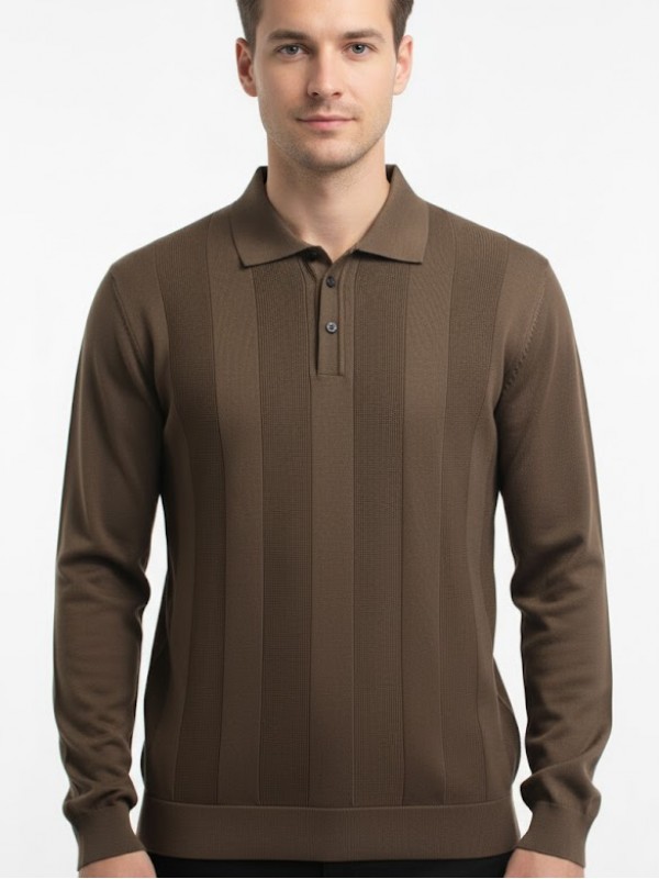 Polo Yaka Triko Kahve… Polo Yaka Triko Kahve…