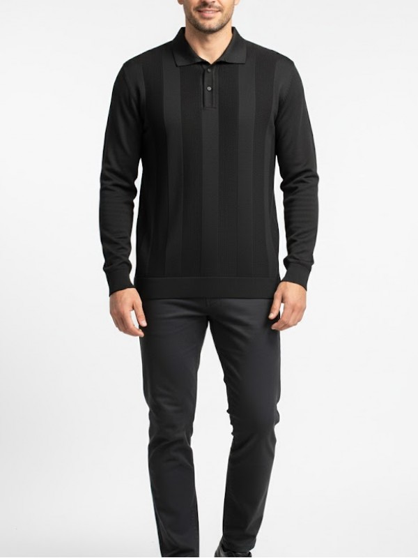 Triko Polo Yaka Siyah… Triko Polo Yaka Siyah…