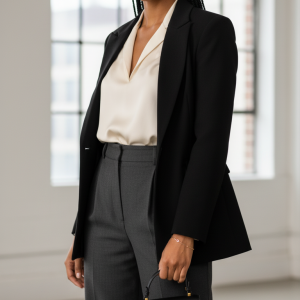 Levidor Siyah Halka Detay El Çantası