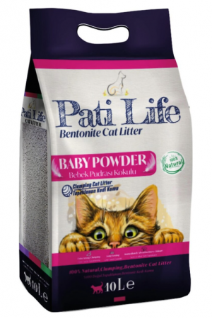 Pati Life 10 Litre Bebek Pudra Kokulu Kedi Kumu… Pati Life 10 Litre Bebek Pudra Kokulu Kedi Kumu…