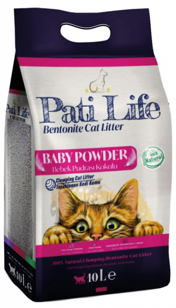 Pati Life 10 Litre Bebek Pudra Kokulu Kedi Kumu Pati Life 10 Litre Bebek Pudra Kokulu Kedi Kumu