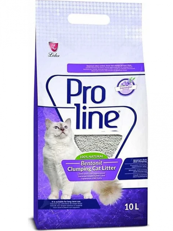 Proline Lavanta Kokulu Kedi Kumu 10 Litre…