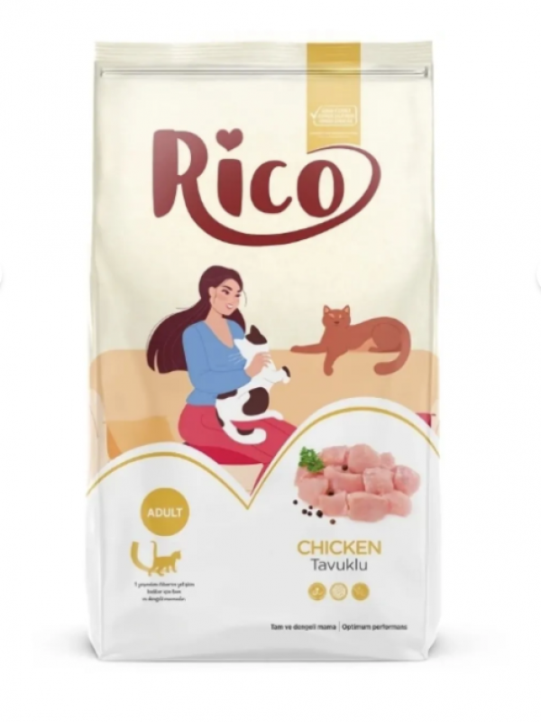 Rico Yetişkin Tavuklu Kedi Maması…