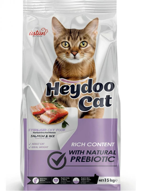 Heydoo Cat Somonlu & Prinçli Kedi Maması … Heydoo Cat Somonlu & Prinçli Kedi Maması …