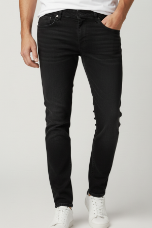 İntegral Jean Siyah Kot…