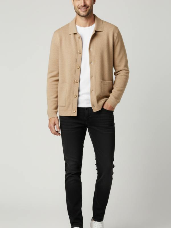 Markova Triko Hırka Bej… Markova Triko Hırka Bej…