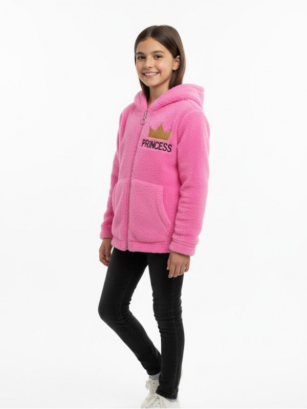 Peluş Hırka Şeker Pembe Prenses (9-11 Yaş) …