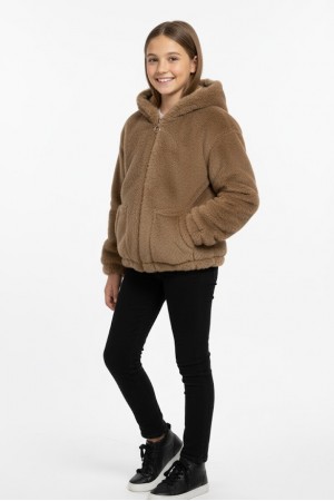 Peluş Hırka İç Astarlı Kahve (9-11 yaş)…