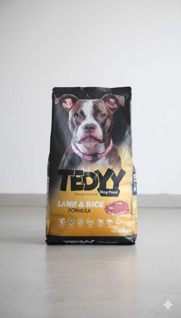 Tedyy Premium Köpek Maması Kuzu ve Pirinçli Tedyy Premium Köpek Maması Kuzu ve Pirinçli
