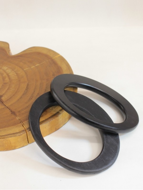 Siyah Oval Çanta Sapı…