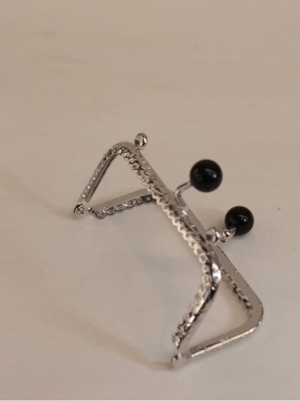 Cüzdan & Çanta Sapı,Klipsi,Köşeli,Metal,Bursu,Gümüş,Aksesuar …