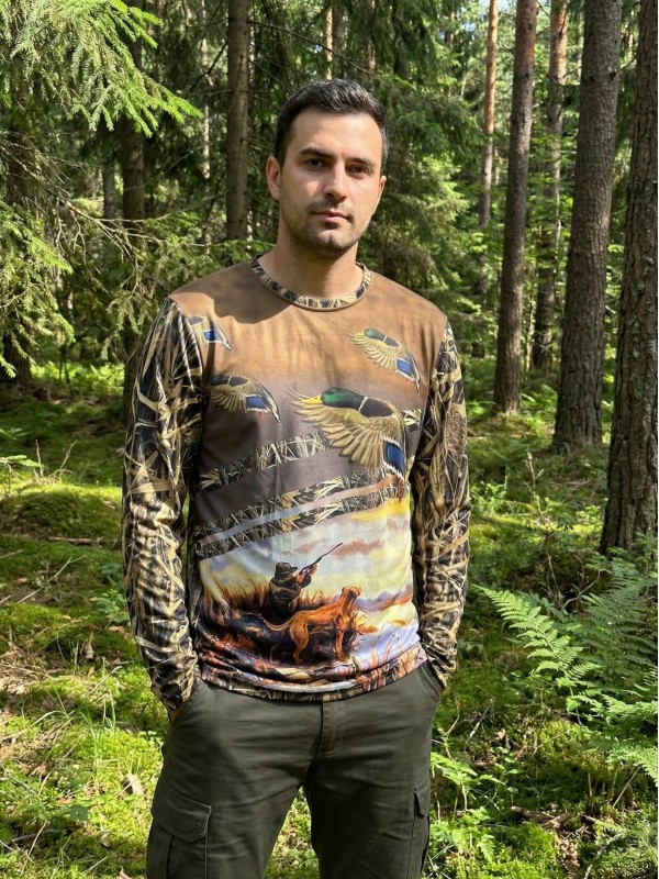 Spayko Saz Desen Uzun Kollu Tişört… Spayko Saz Desen Uzun Kollu Tişört…