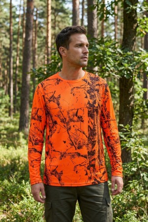 Spayko Turuncu Uzun Kollu Tişört…