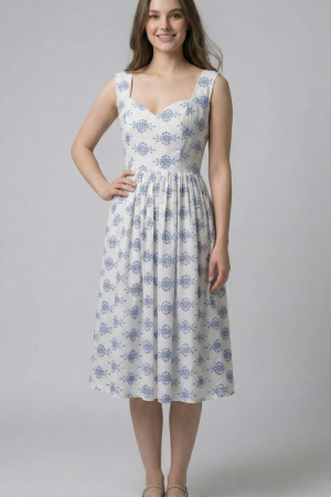 Askılı Beyaz Elbise …